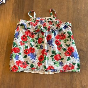 Janie and Jack size 8- off-shoulder top